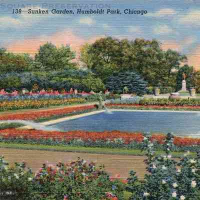 Sunken Garden, Humboldt Park, Chicago