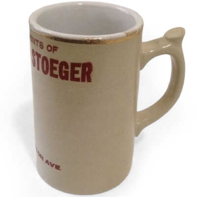 Conrad Stoeger mug: Side of mug