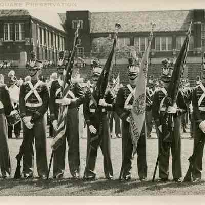 Logan Square Color Guard c.1947-1949