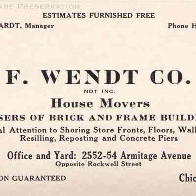 Carl L. Gernhardt business card