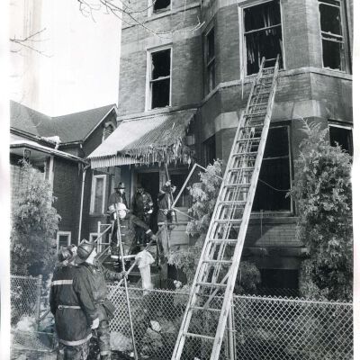 Fire at 2418 W. Lyndale