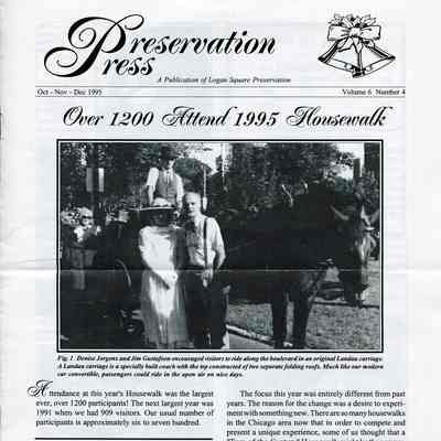 Preservation Press - Vol. 6 No. 4 - Oct 1995