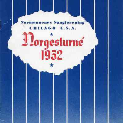 Norgesturné 1952