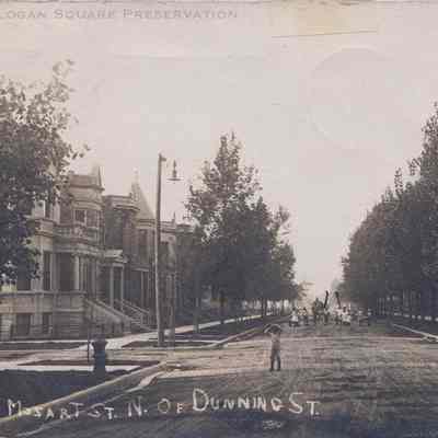 Mozart St. N. of Dunning St.