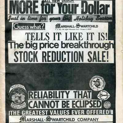 More for Your Dollar - Marshall Swartchild Catalog MS1276