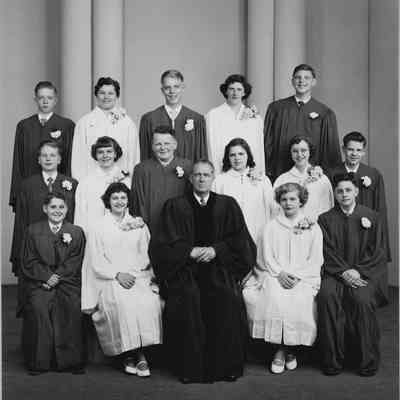 Nazareth Evangelical & Reformed Church Confirmation Class 1954