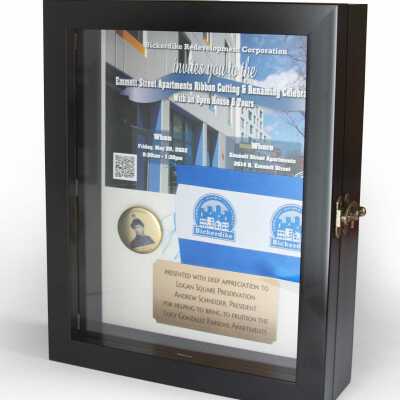 Emmett Street Apartments Ribbon Cutting & Renaming Celebration memorabilia