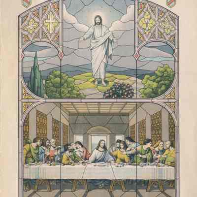 Nazareth Evangelical Church Confirmation Service bulletin March 27, 1932
