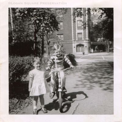 Markey children at 2556 N. Kedzie