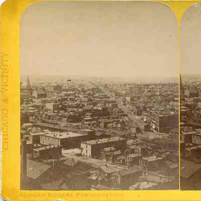 Bird's Eye View - Milwaukee Avenue, Etc.