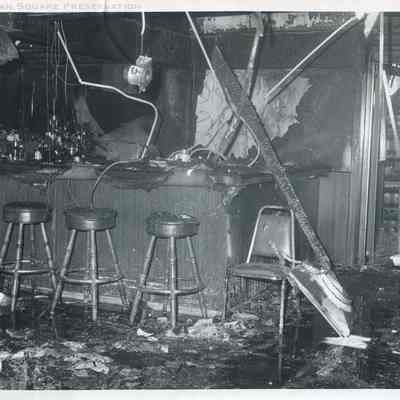 Looking S.W. showing the bar