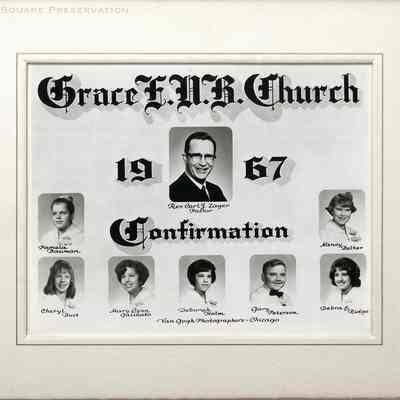 Grace E.U.B. Church 1967 Confirmation Class