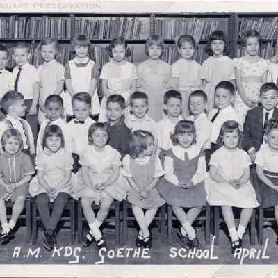 104 A.M. Kdg. Goethe School April 1965