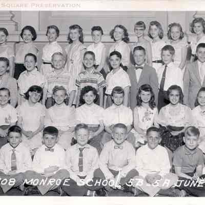 208 Monroe School 5B-5A June 1957