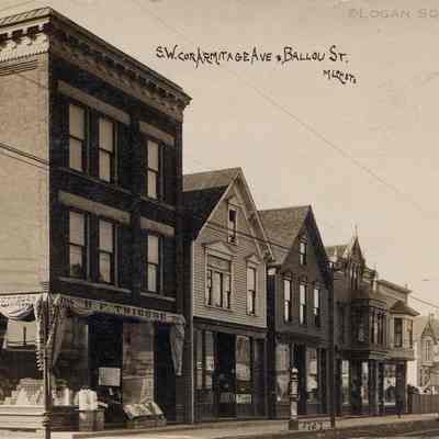 S.W. Cor Armitage Ave & Ballou St