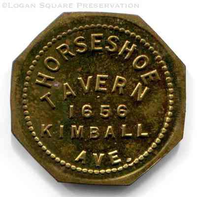 Horseshoe Tavern 5¢ Octagonal Token