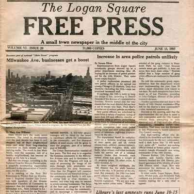 The Logan Square Free Press - June 13, 1985