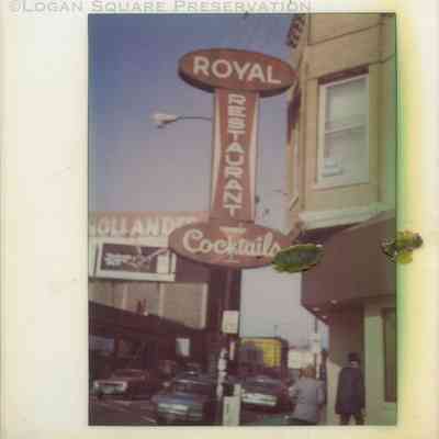 Royal Restaurant Sign