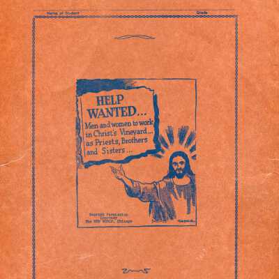 St. John Berchman School Folder: Back of folder