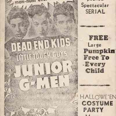 Dead End Kids Little Tough Guys in Junior G-Men blotter