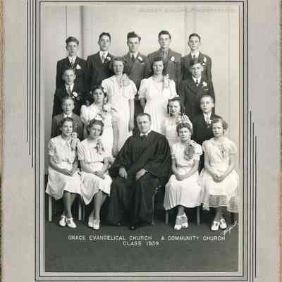 Grace Evangelical Church - A Community Church - Confirmation Class 1939