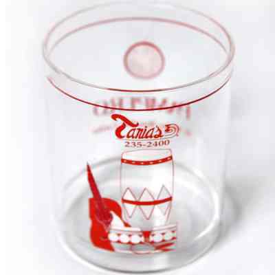Tania's Restaurant cup