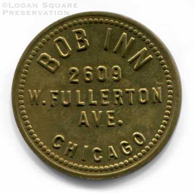 Bob Inn 25¢ Tavern Token