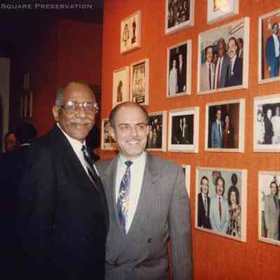 R. Eugene Pincham at Tania's Restaurant
