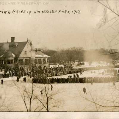 Skating Races in Humboldt Park 1913
