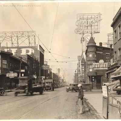 Milwaukee Avenue at Kedzie 1927