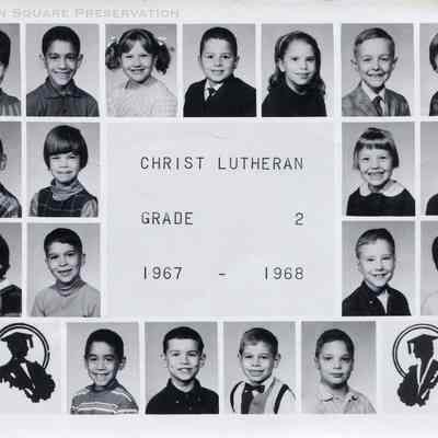 Christ Lutheran Grade 2 1967-1968
