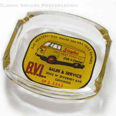 B.V.L. Sales & Service Ashtray