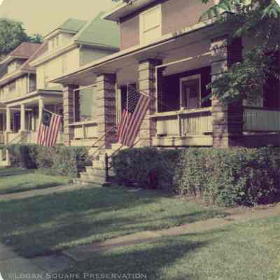 2512 N. Kimball front porch