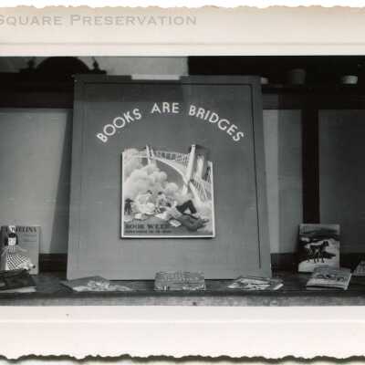 Books are Bridges library display