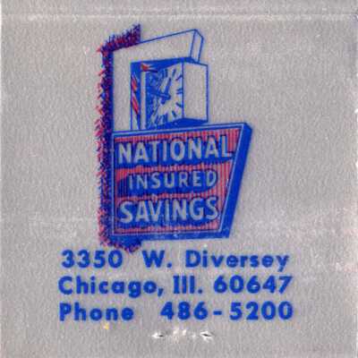 National Savings Matchbook