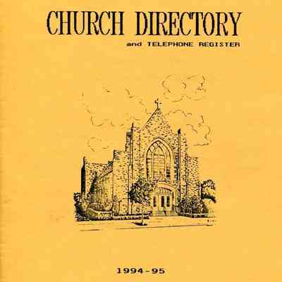 Church Directory and Telephone Register 1994-95