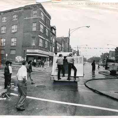 Sunday morning after Humboldt Park riot June 1977