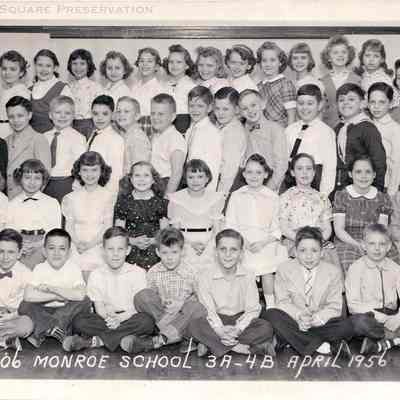 206 Monroe School 3A-4B April 1956