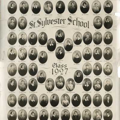 St. Sylvester School Class Photo 1927