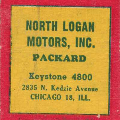 North Logan Motors, Inc. matchbook