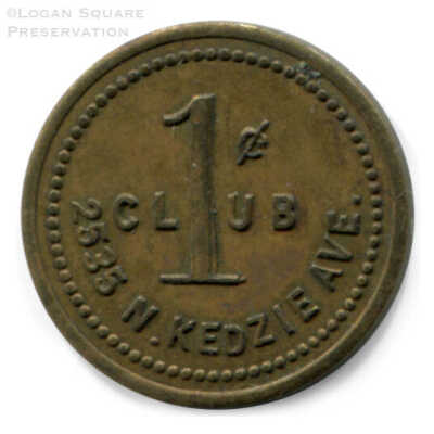1¢ Club token - Good for 5¢ in Trade
