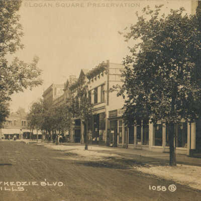 Logan Blvd E of Kedzie Blvd