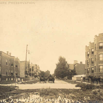 Spaulding S of Wrightwood Ave
