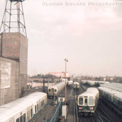 Logan Square L Terminal Yard