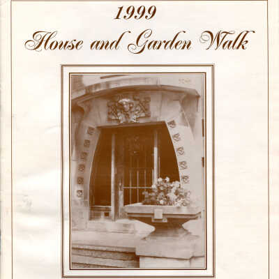 1999 House and Garden Walk guide