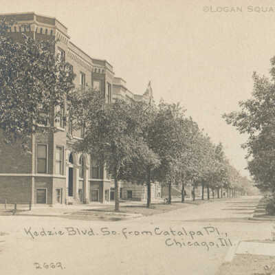Kedzie Blvd. So. from Catalpa Pl., Chicago, Ill.