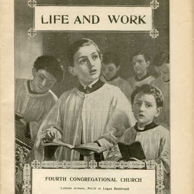 Fourth Congregational Church Life and Work Dec 1931
