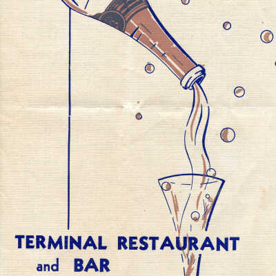 Terminal Restaurant and Bar cocktail menu