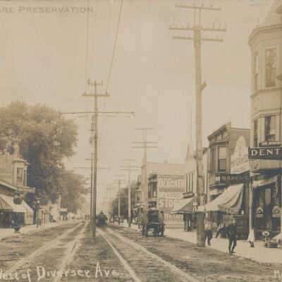 Milw Ave West of Diversey Ave