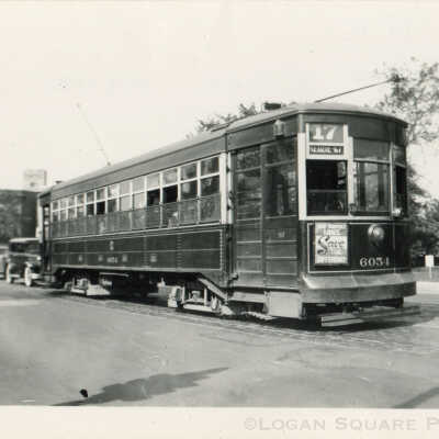Kedzie Ave Streetcar #6054